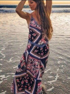 free people estelle chiffon maxi dress NWT! Free People Estelle Chiffon Maxi Dress